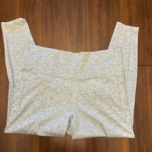 Athleta Salutation Stash 7/8 Tight Pockets Size 1X Green Heathered